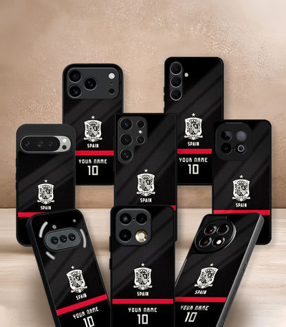 Customized Spain Dark Edition FIFA WC26 Premium Glossy Phone Case