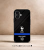 Customized France Dark Edition FIFA WC26 Premium Glossy Phone Case