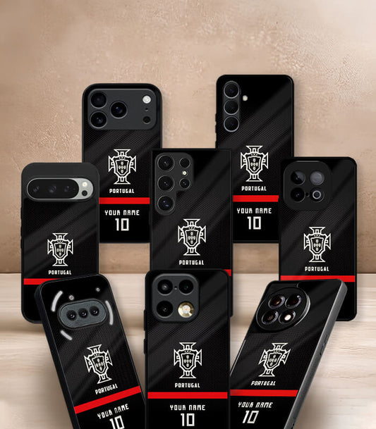 Customized Portugal Dark Edition FIFA WC26 Premium Glossy Phone Case