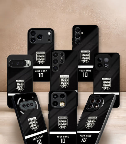 Customized England Dark Edition FIFA WC26 Premium Glossy Phone Case