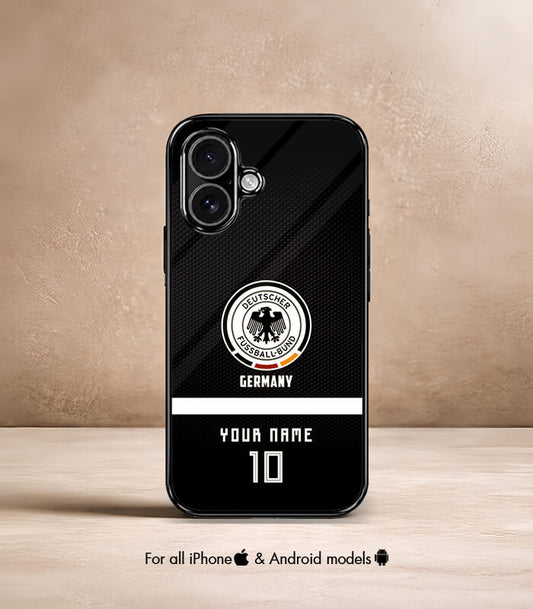 Customized Germany Dark Edition FIFA WC26 Premium Glossy Phone Case
