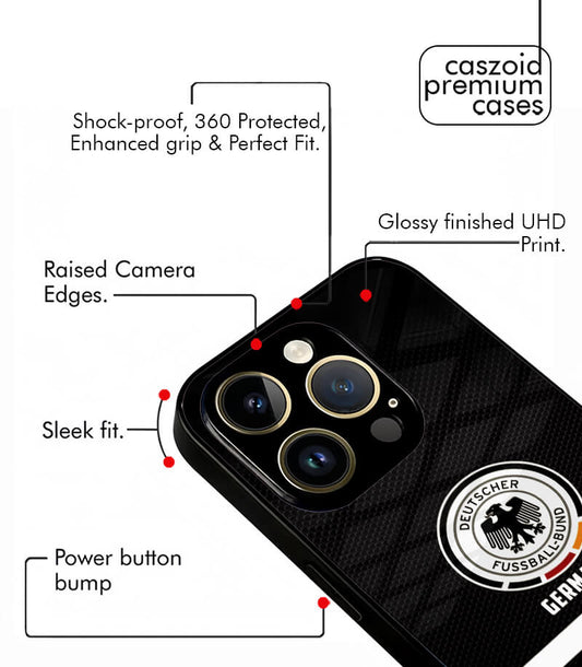 Customized Germany Dark Edition FIFA WC26 Premium Glossy Phone Case
