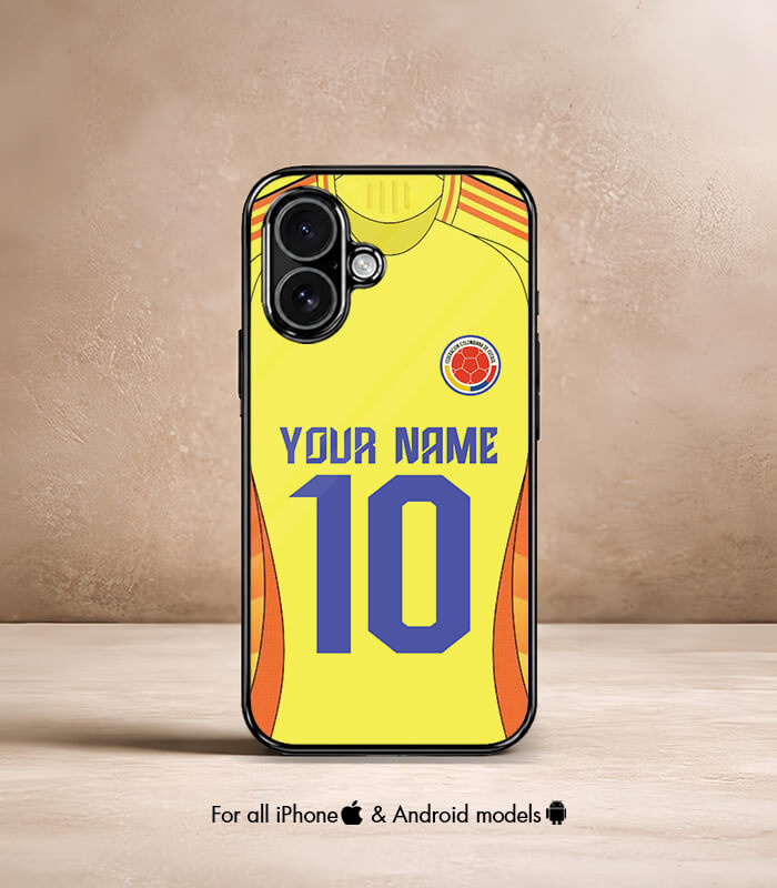 customized columbia home kit fifa wc26 edition premium glossy phone case