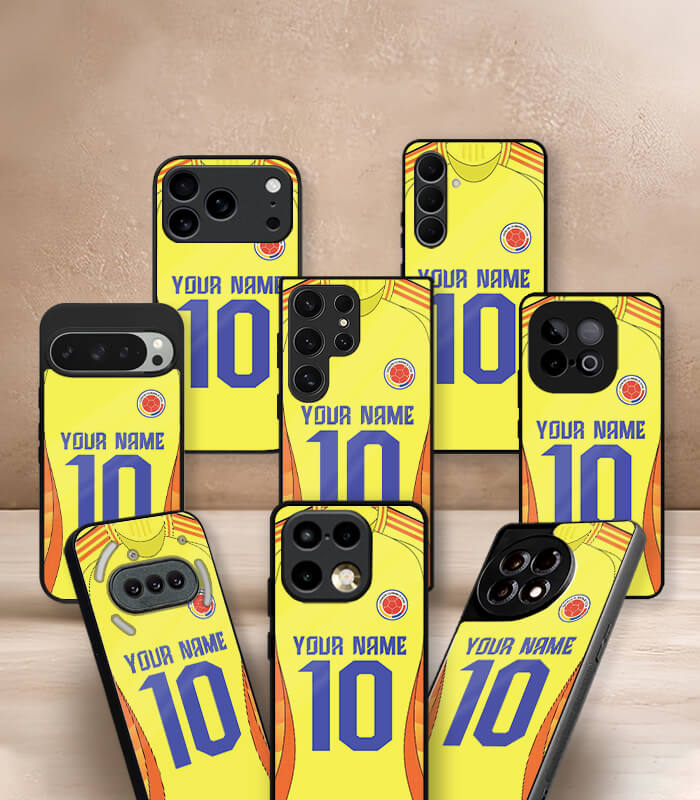 customized columbia home kit fifa wc26 edition premium glossy phone case