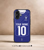 Customized Brazil Vintage Away Kit FIFA WC26 Edition Premium Glossy Phone Case