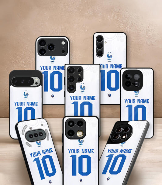 Customized France Away Kit FIFA WC26 Edition Premium Glossy Phone Case