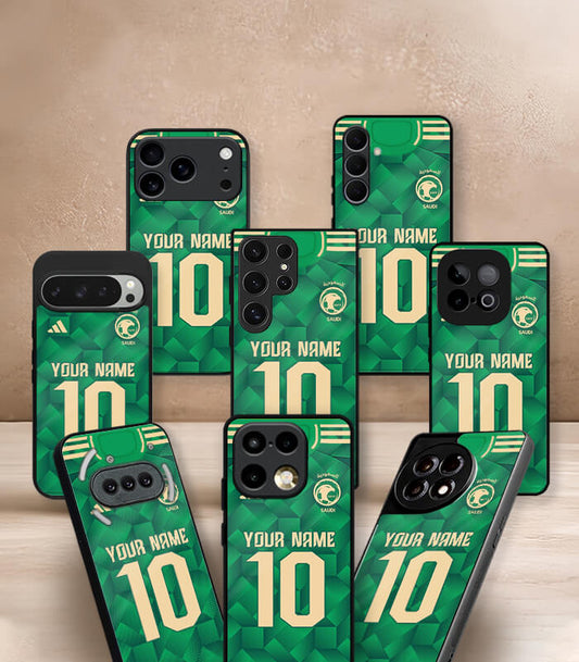 Customized Saudi Arabia Kit FIFA WC26 Edition Premium Glossy Phone Case