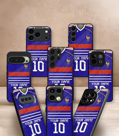 Customized France Vintage Kit FIFA WC26 Edition Premium Glossy Phone Case