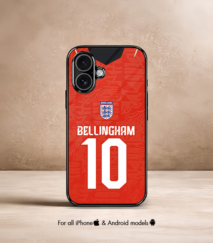 bellingham england kit fifa wc26 edition premium glossy phone case