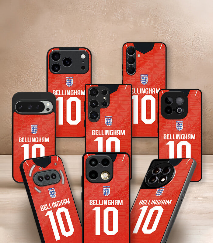bellingham england kit fifa wc26 edition premium glossy phone case