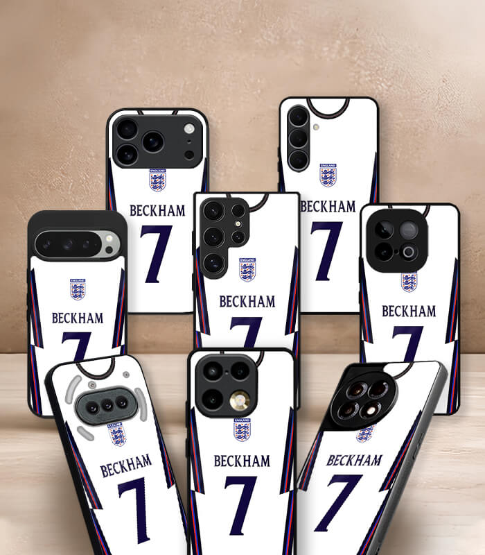 beckham 7 england kit fifa wc26 edition premium glossy phone case