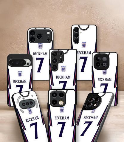Beckham 7 England Kit FIFA WC26 Edition Premium Glossy Phone Case