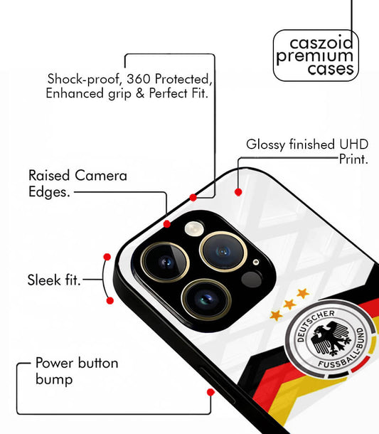 Germany White Kit FIFA WC26 Edition Premium Glossy Phone Case