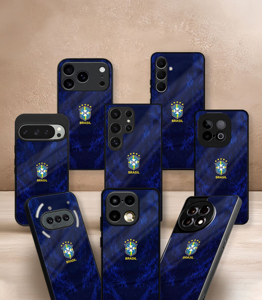 Brazil blue Kit FIFA WC26 Edition Premium Glossy Phone Case