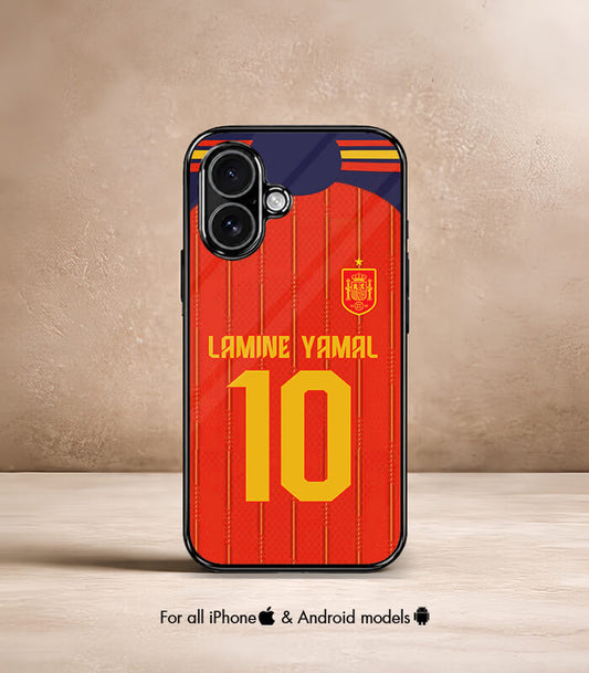 Lamine Yamal Spain Kit FIFA WC26 Edition Premium Glossy Phone Case