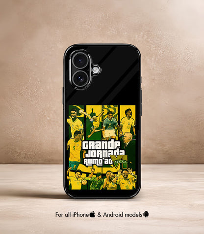 Brazil x GTA FIFA WC26 Edition Premium Glossy Phone Case