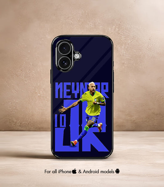 Neymar 10 x Brazil FIFA WC26 Edition Premium Glossy Phone Case
