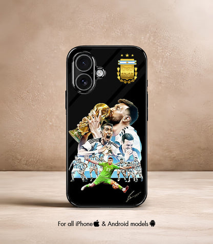 Team Argentia WC Winning Edition Premium Glossy Phone Case