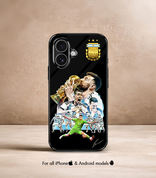 Team Argentia WC Winning Edition Premium Glossy Phone Case
