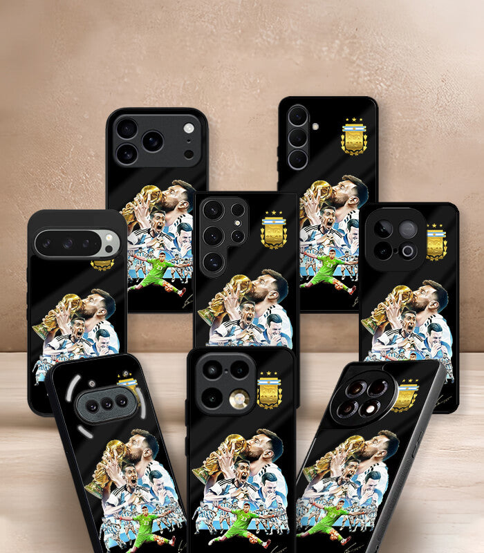 team argentia wc winning edition premium glossy phone case