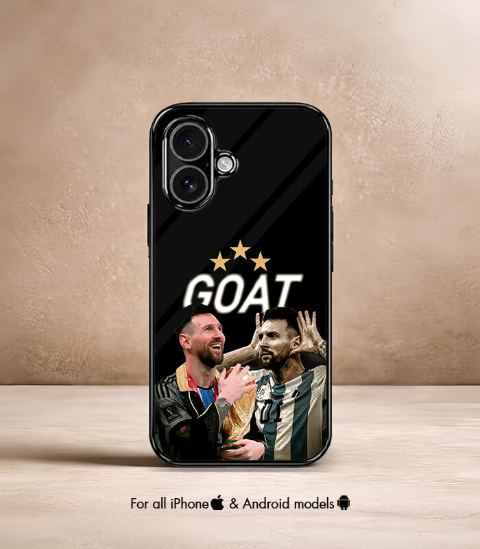 messi goat edition fifa wc26 edition premium glossy phone case