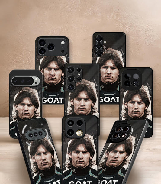 Vintage Messi GOAT Edition FIFA WC26 Edition Premium Glossy Phone Case