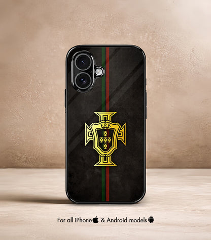 Portugal Dark FIFA WC26 Edition Premium Glossy Phone Case