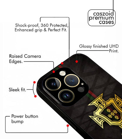 Portugal Dark FIFA WC26 Edition Premium Glossy Phone Case