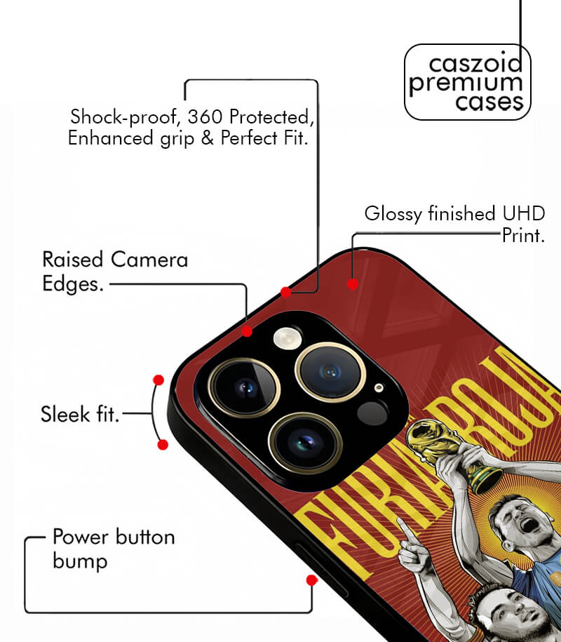 spanish legends fifa wc26 edition premium glossy phone case