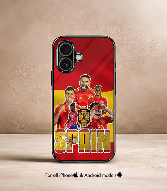 Spain Collage FIFA WC26 Edition Premium Glossy Phone Case