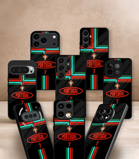 Portugal Black Kit FIFA WC26 Edition Premium Glossy Phone Case