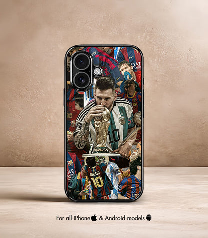 Messi Collage FIFA WC26 Edition Premium Glossy Phone Case