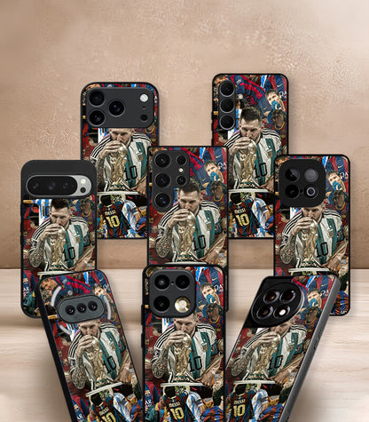 Messi Collage FIFA WC26 Edition Premium Glossy Phone Case