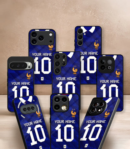 Customized France Home Kit FIFA WC26 Edition Premium Glossy Phone Case