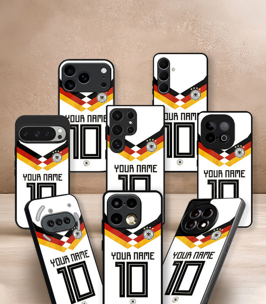 Customized Germany Home Kit FIFA WC26 Edition Premium Glossy Phone Case