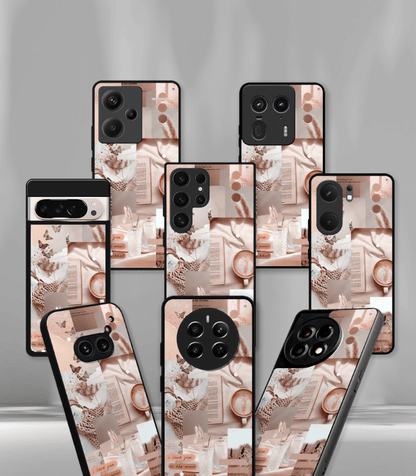 'For Her' Premium Glossy Floral/ Aesthetic Phone Case compatible for every Phone Models.