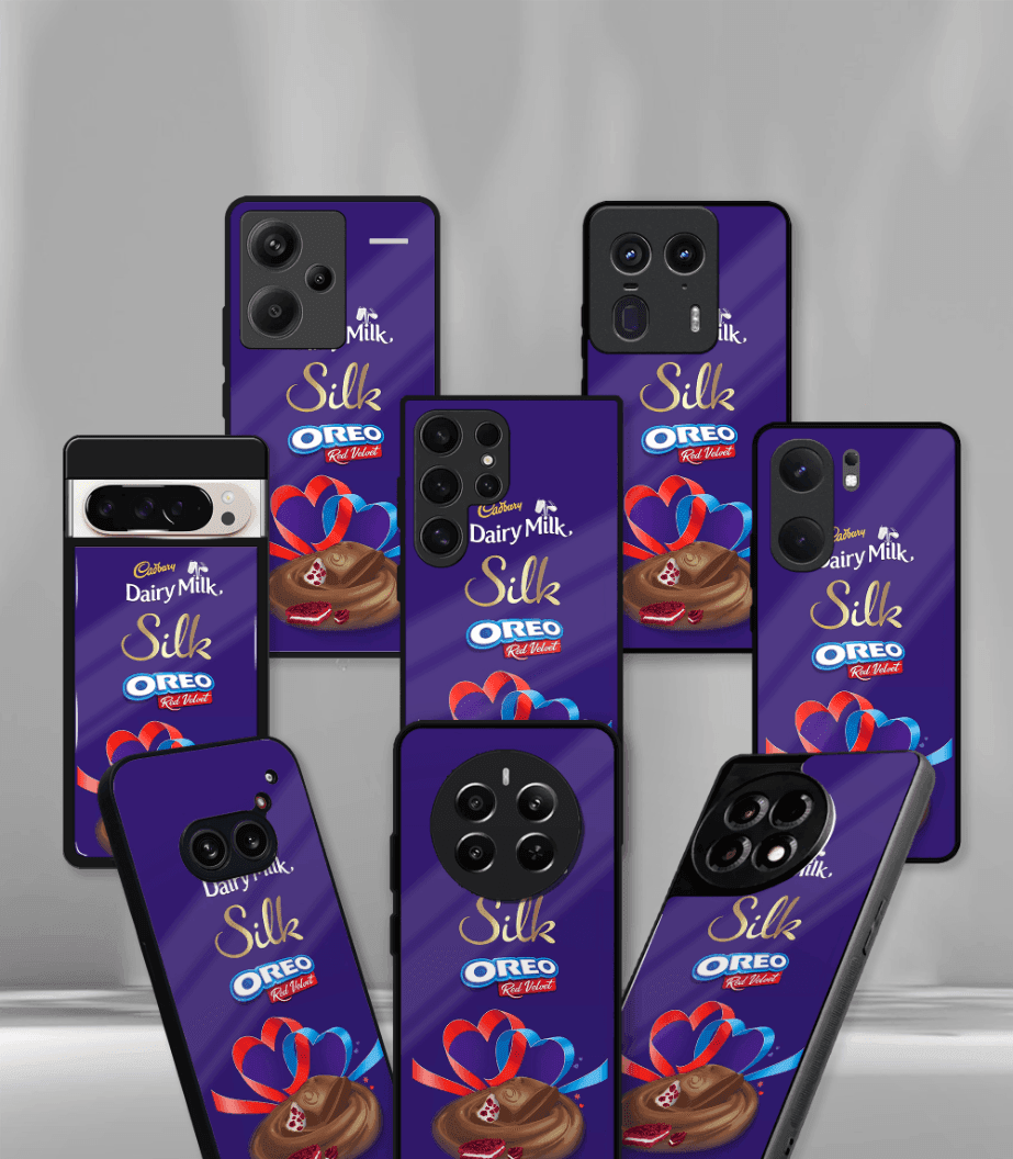 'for her' premium glossy floral/ aesthetic phone case compatible for every phone models.