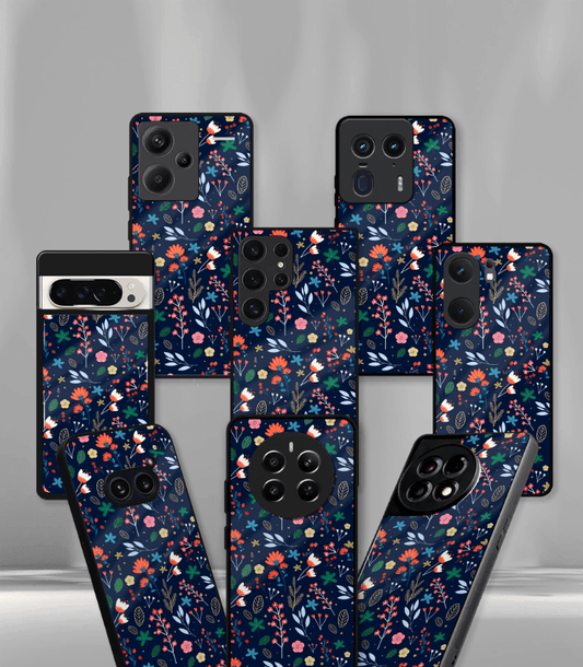 'For Her' Premium Glossy Floral/ Aesthetic Phone Case compatible for every Phone Models.