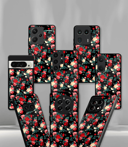 'For Her' Premium Glossy Floral/ Aesthetic Phone Case compatible for every Phone Models.