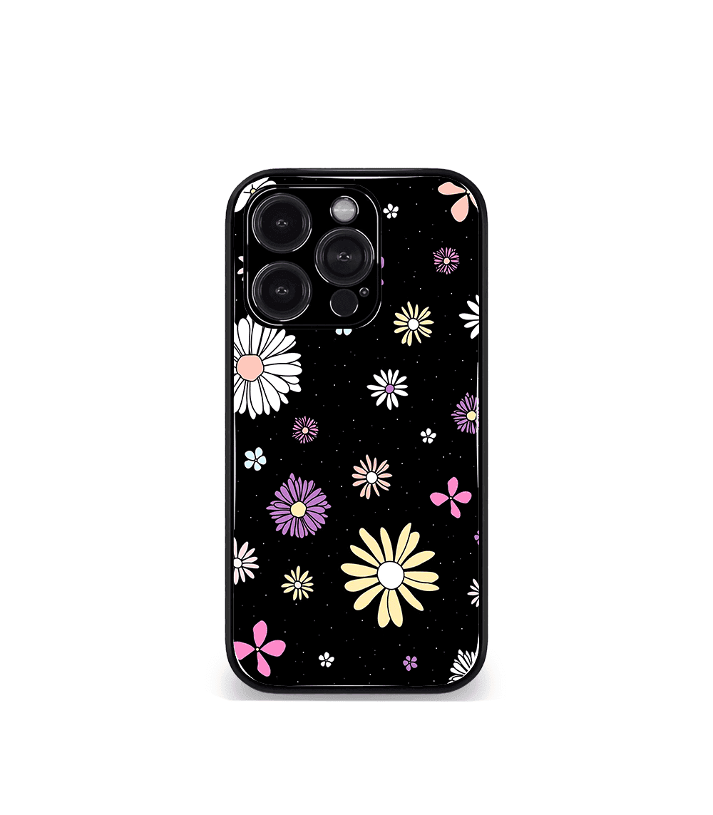 'for her' premium glossy floral/ aesthetic phone case compatible for every phone models.