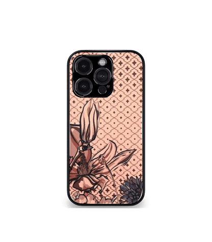 'For Her' Premium Glossy Floral/ Aesthetic Phone Case compatible for every Phone Models.