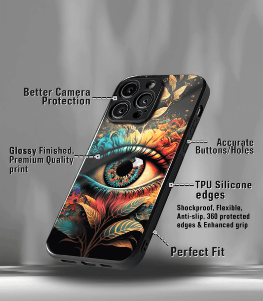 'For Her' Premium Glossy Floral/ Aesthetic Phone Case compatible for every Phone Models.