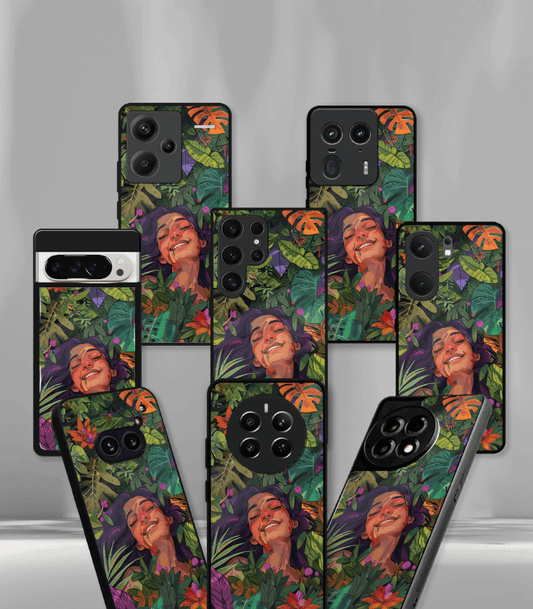 'For Her' Premium Glossy Floral/ Aesthetic Phone Case compatible for every Phone Models.