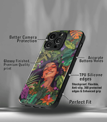 'For Her' Premium Glossy Floral/ Aesthetic Phone Case compatible for every Phone Models.