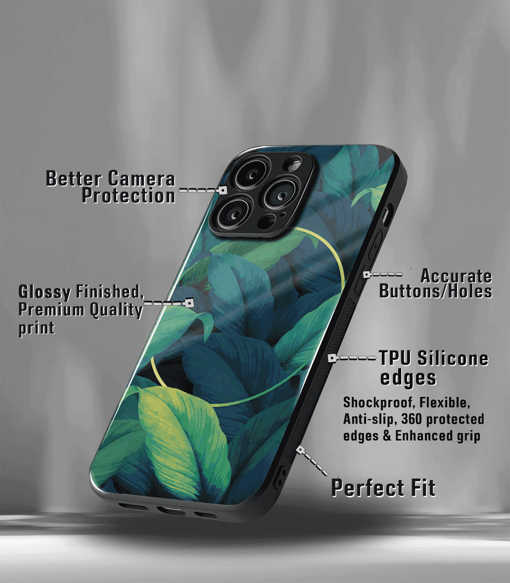 'for her' premium glossy floral/ aesthetic phone case compatible for every phone models.