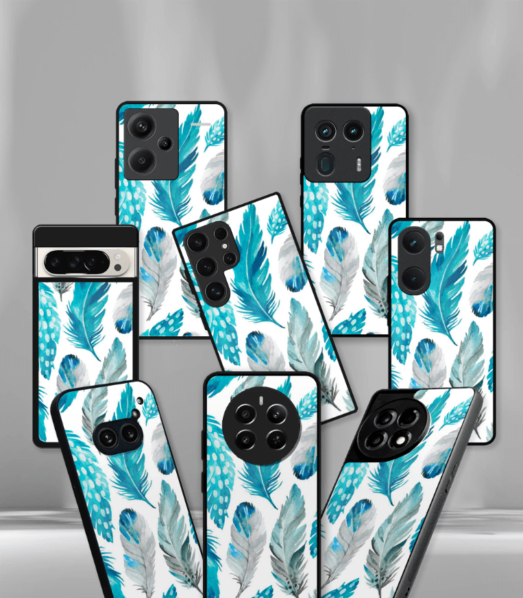 'for her' premium glossy floral/ aesthetic phone case compatible for every phone models.