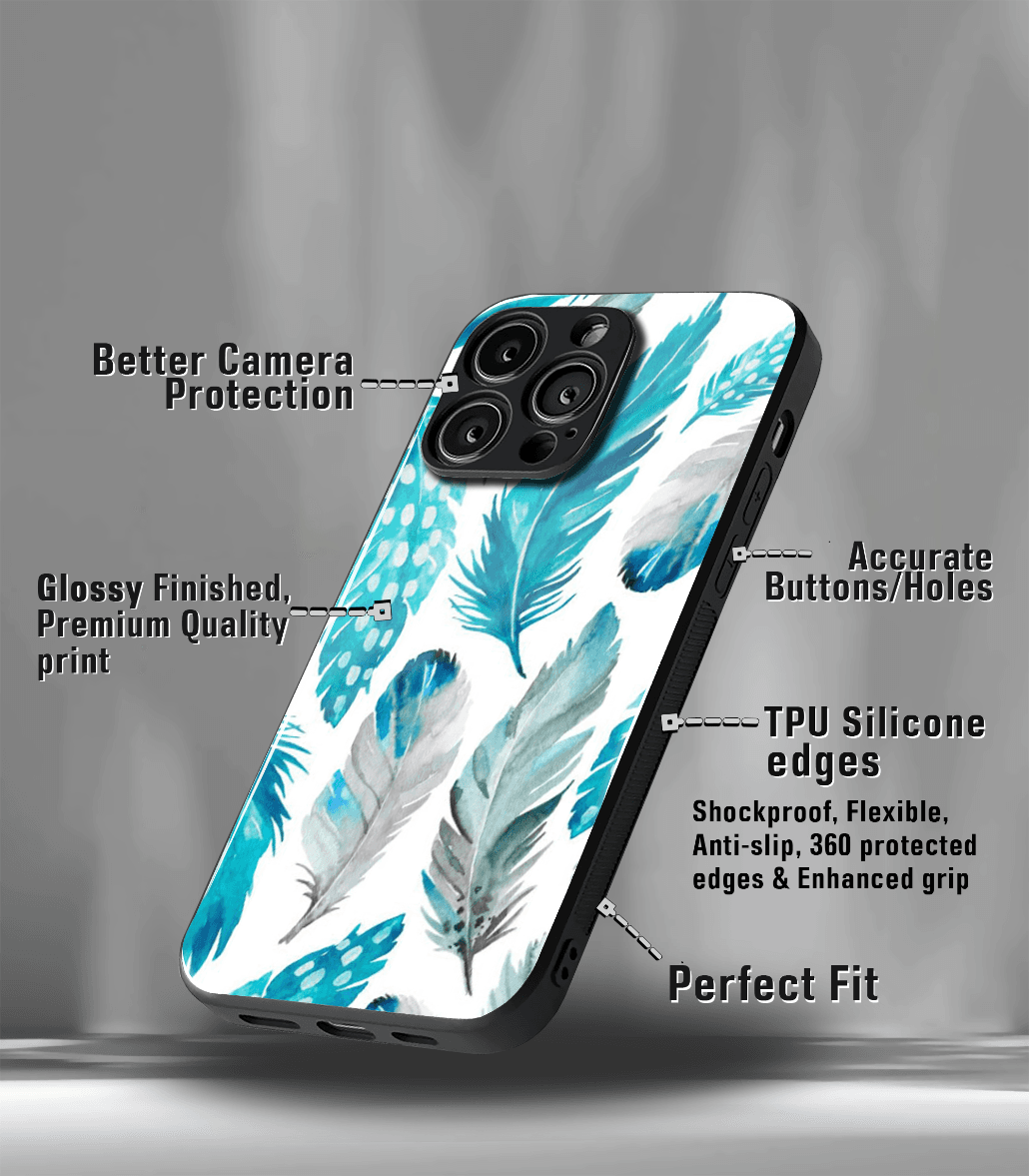 'for her' premium glossy floral/ aesthetic phone case compatible for every phone models.