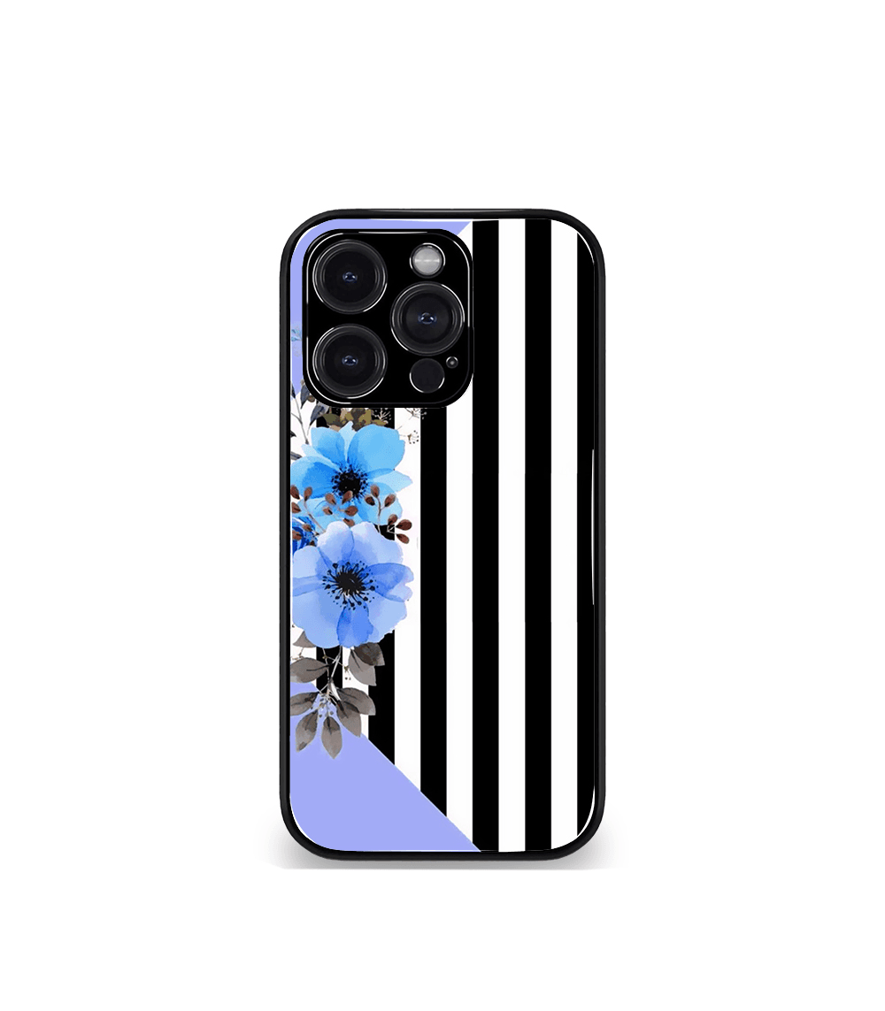 'for her' premium glossy floral/ aesthetic phone case compatible for every phone models.