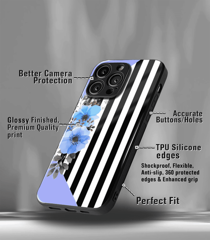'For Her' Premium Glossy Floral/ Aesthetic Phone Case compatible for every Phone Models.