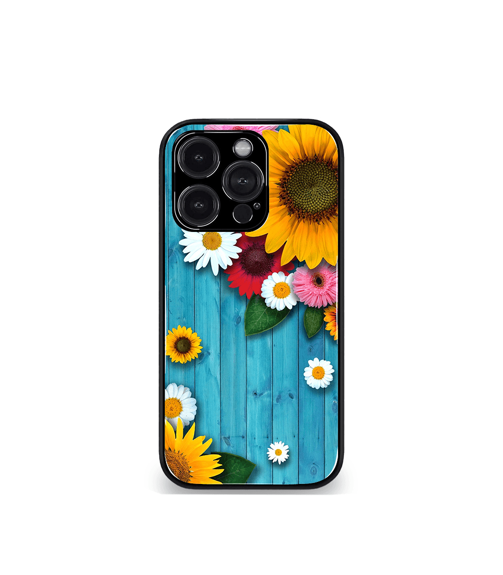 'for her' premium glossy floral/ aesthetic phone case compatible for every phone models.